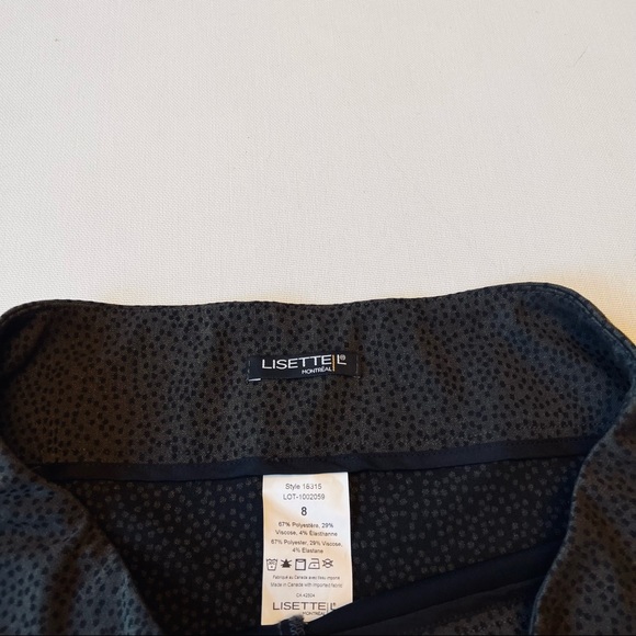 Lisette L Montreal Pull On Dot Print Pants - Picture 5 of 10